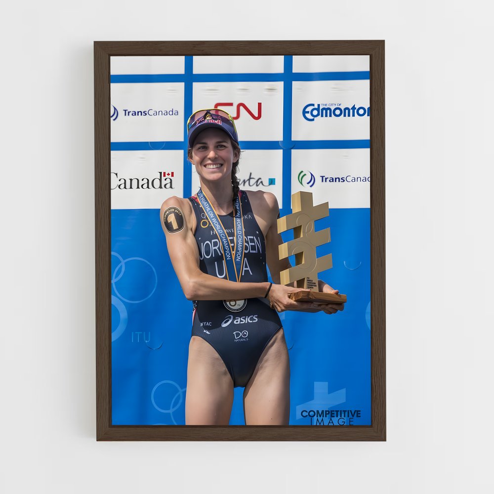 Poster Triomphe de Gwen – affiche Athlétisme (vue 5)